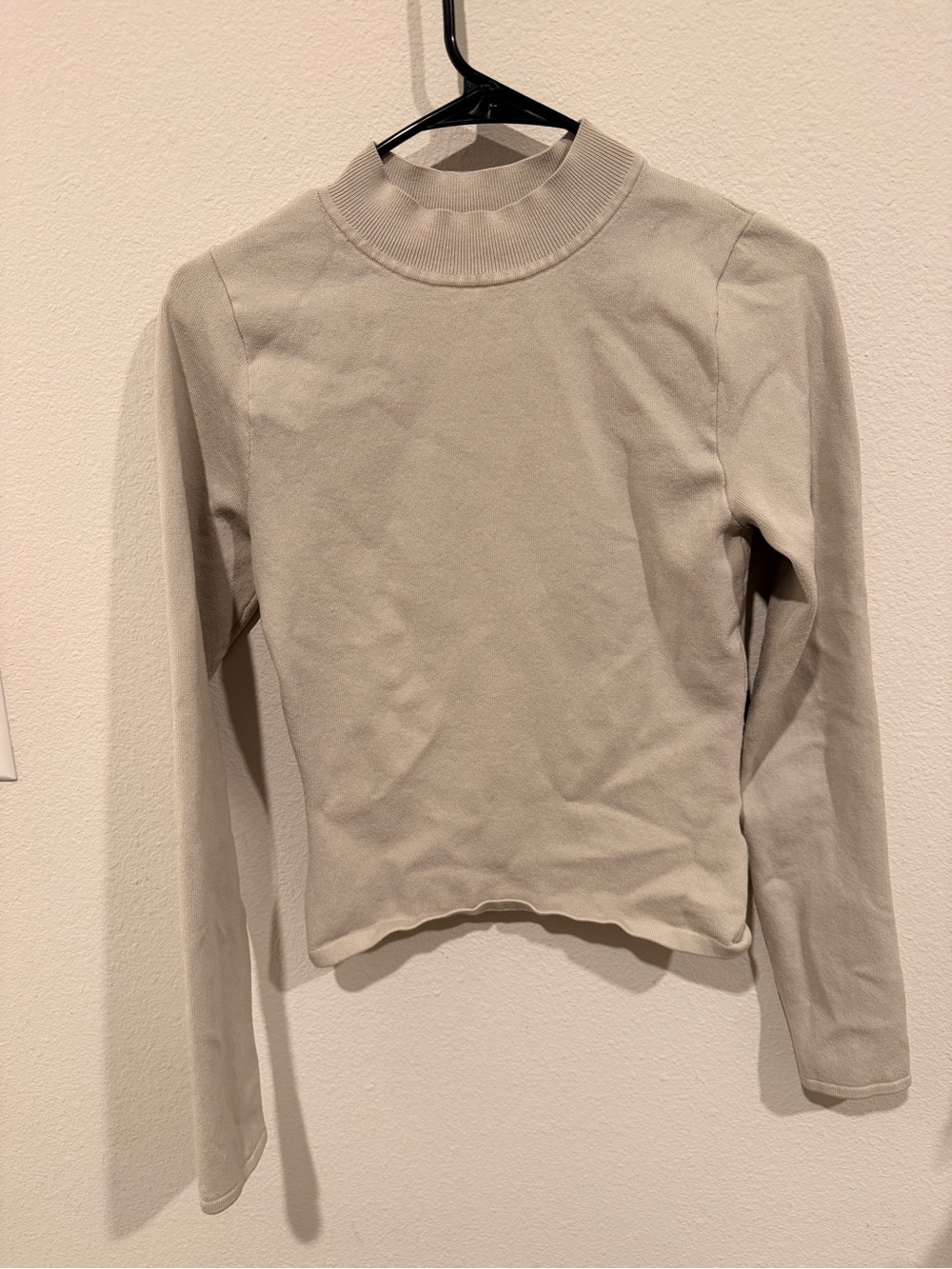 Babaton sculpting Long Sleeve Mock Neck Top